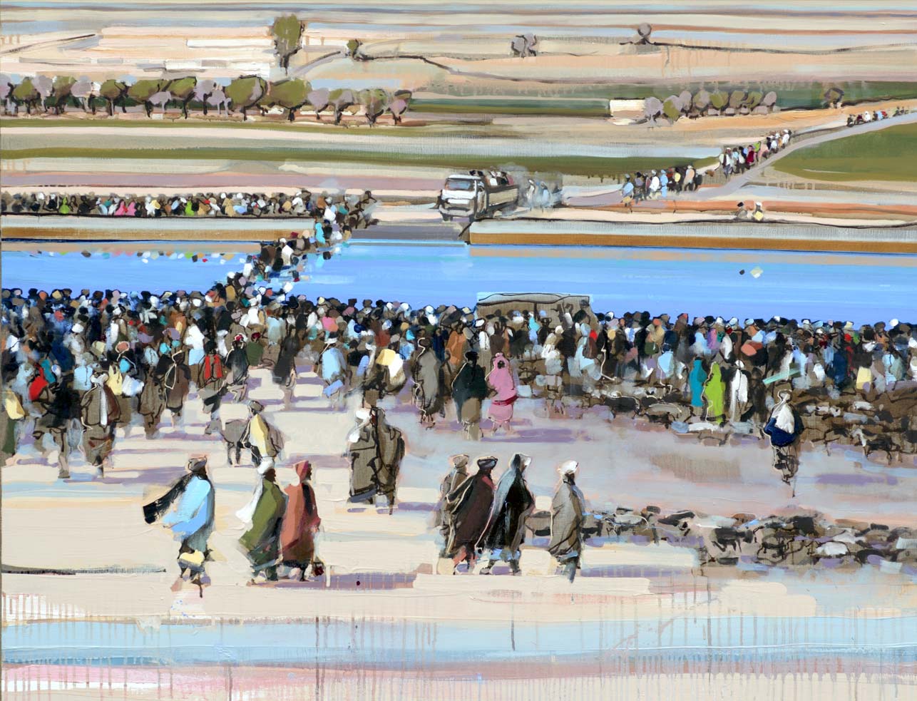 Afghanistan painting by Jules George